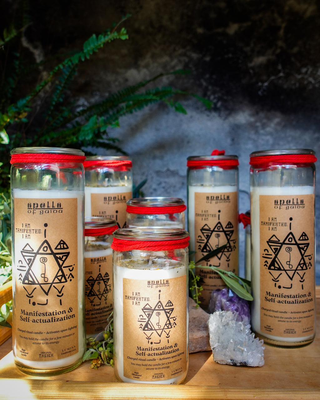 Svijeća I AM MANIFESTED Ritual za Manifestaciju